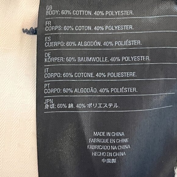 Volcom Shorts Mens 30x10 Solid Blue Flat‎ Front Chino Slash Pockets Cotton Blend - Picture 12 of 12